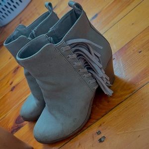 Grey Booties